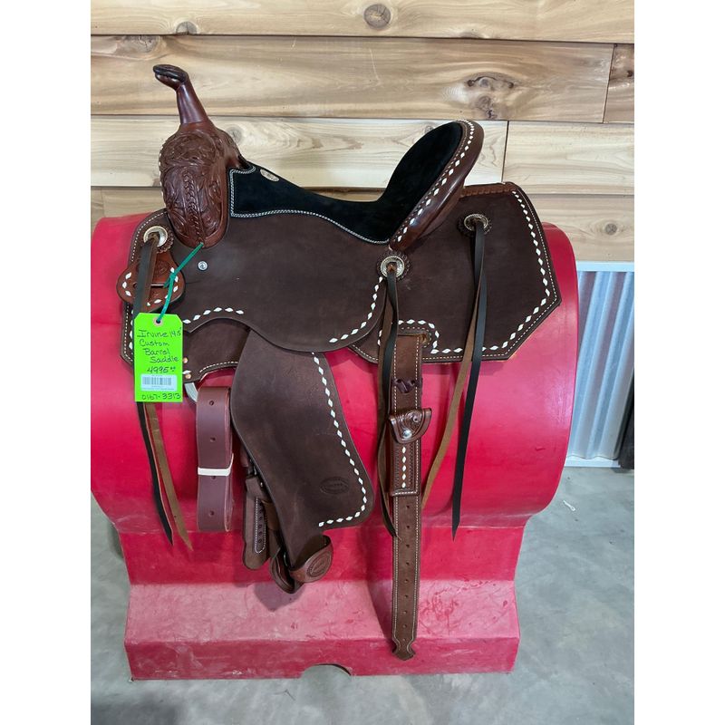 Irvine Custom 14.5” Barrel Saddle