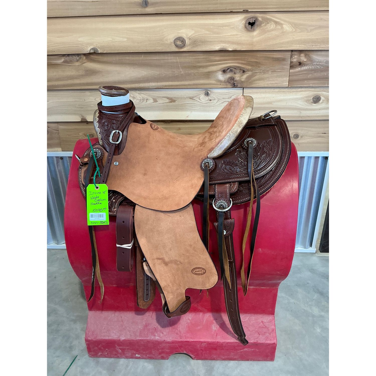 Irvine Custom 15" Wade Saddle - 0147-3262