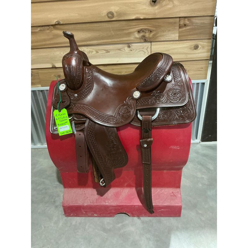 R.Ruelas Custom 16.5" Cutting Saddle - 0145-3232