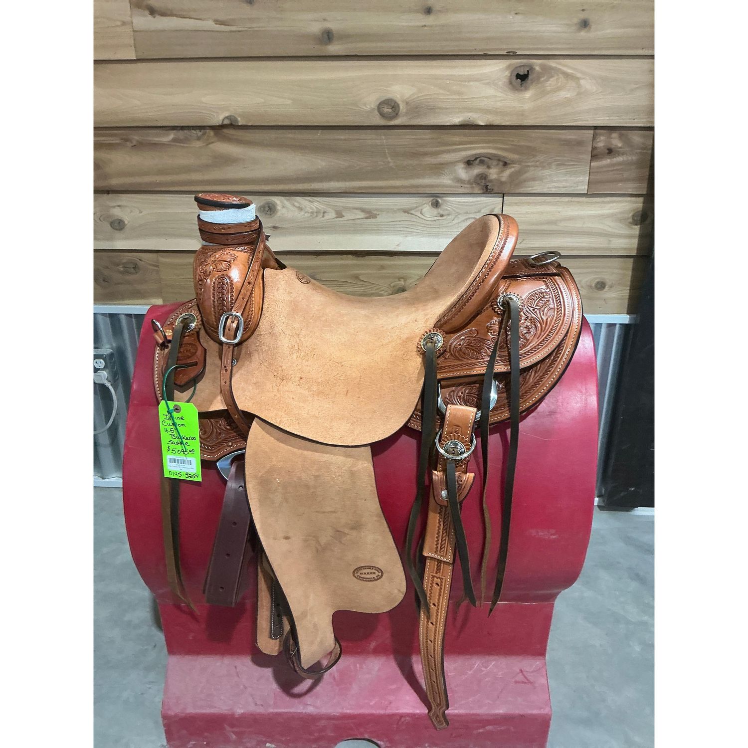 Irvine Custom 16.5"Buckaroo Saddle