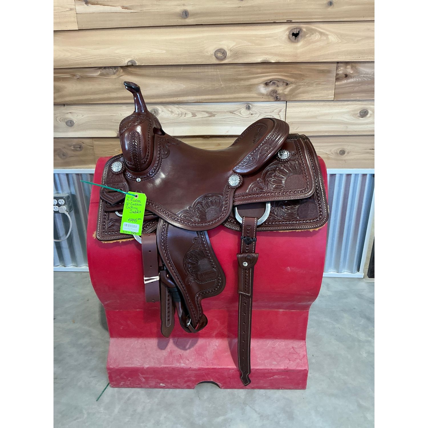R.Ruelas Custom 16" Cutting Saddle