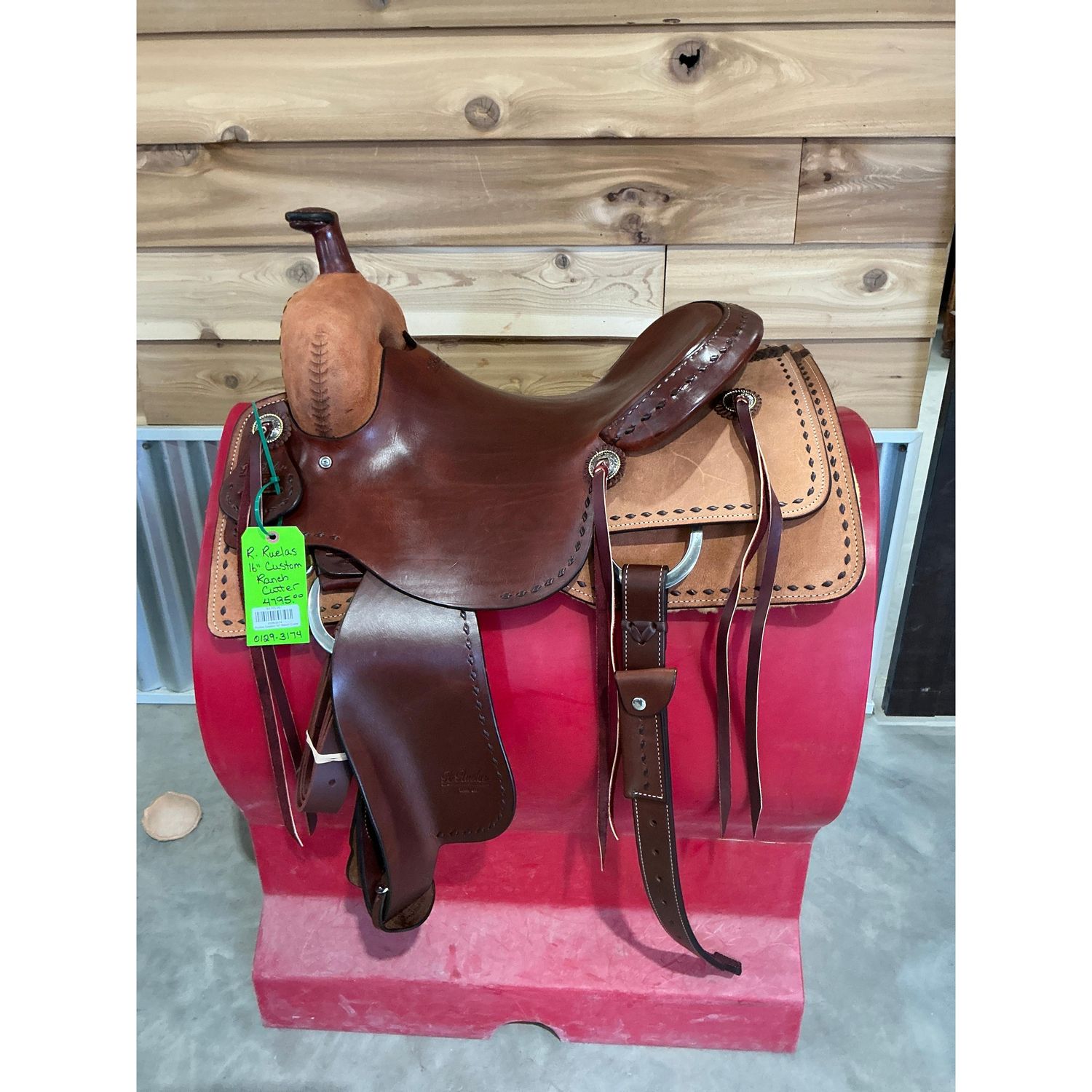 R.Ruelas Custom 16" Ranch Cutter