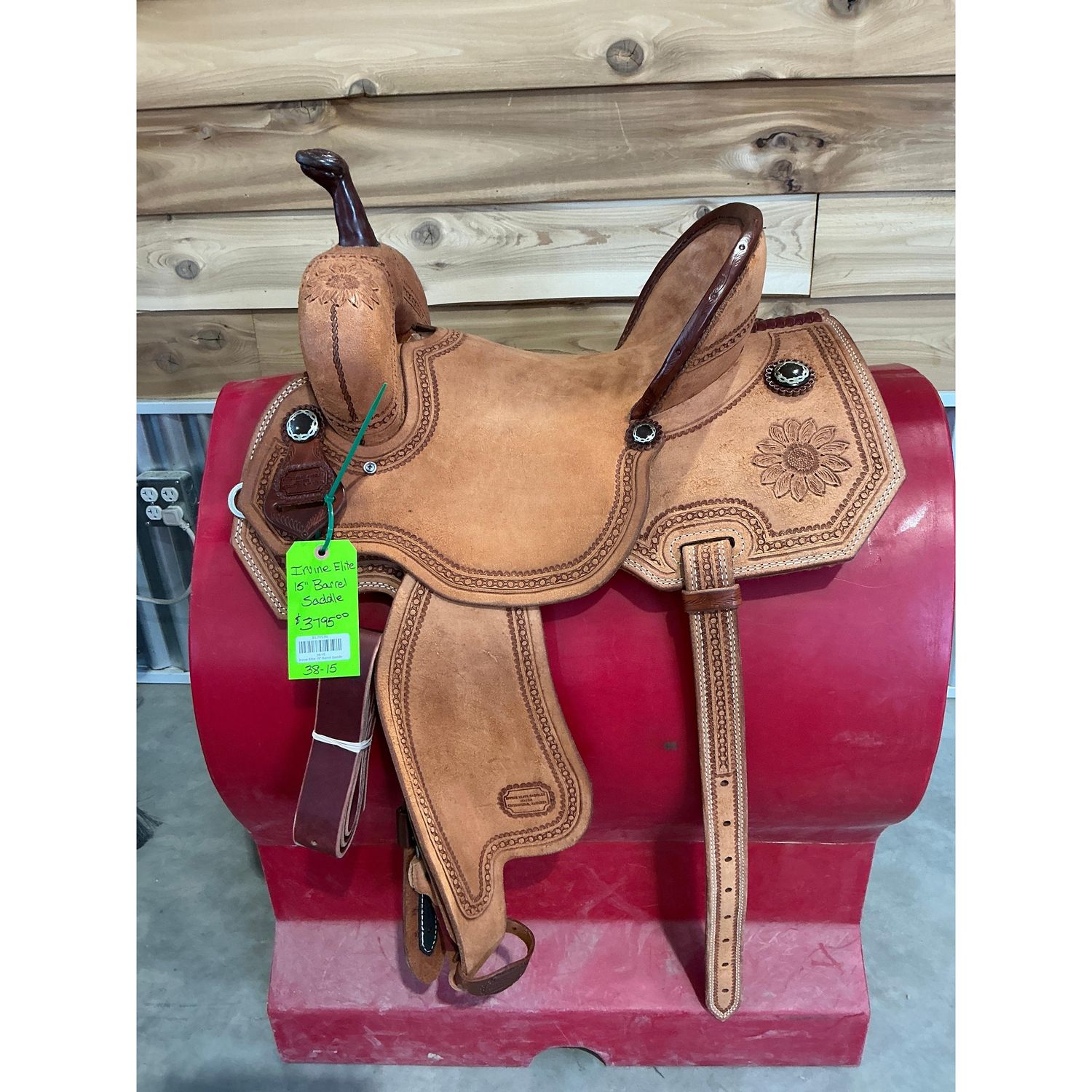 Irvine Elite 15" Barrel Saddle - 38-15