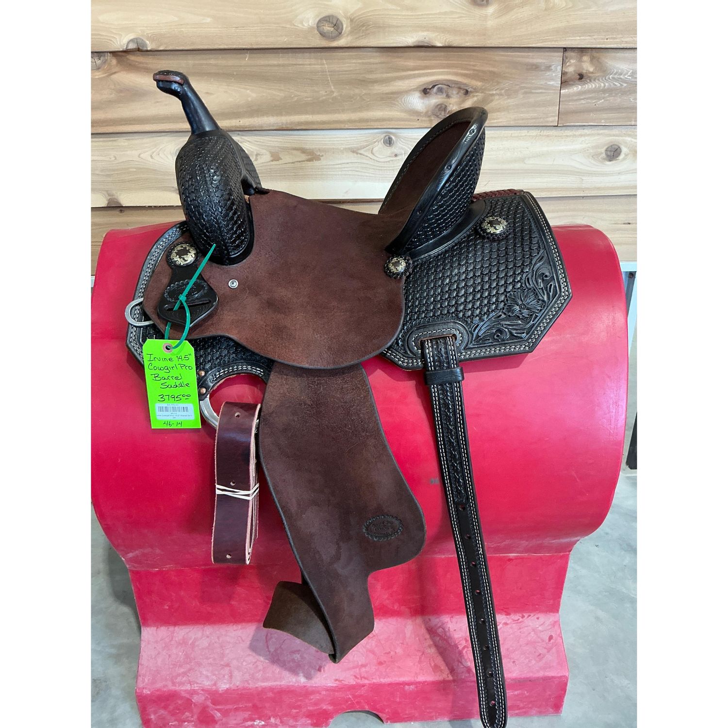 Irvine Cowgirl Pro 14.5" Barrel Saddle - 46-14