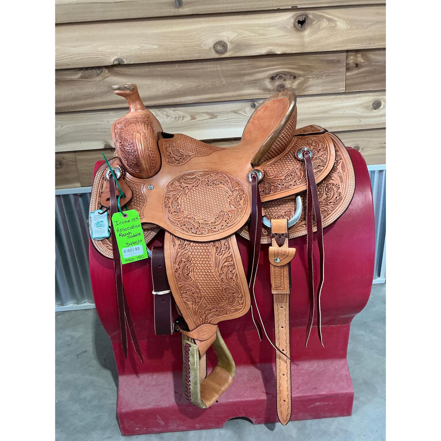 Irvine 15.5" Association Ranch Saddle - 4401-150