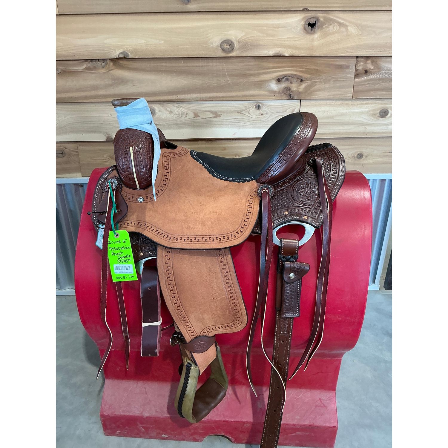 Irvine 16" Association Ranch Saddle - 4403-174