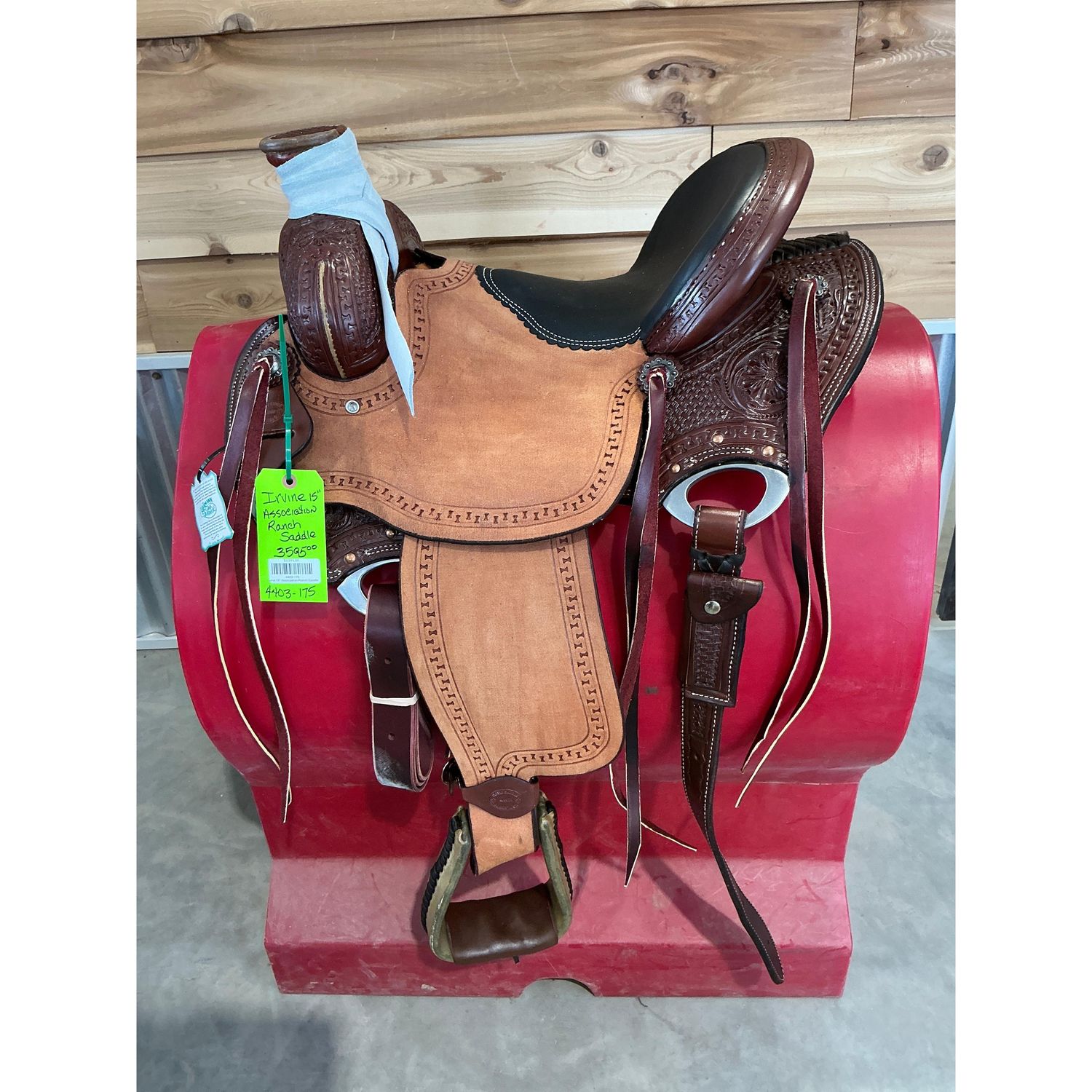 Irvine 15" Association Ranch Saddle - 4403-175