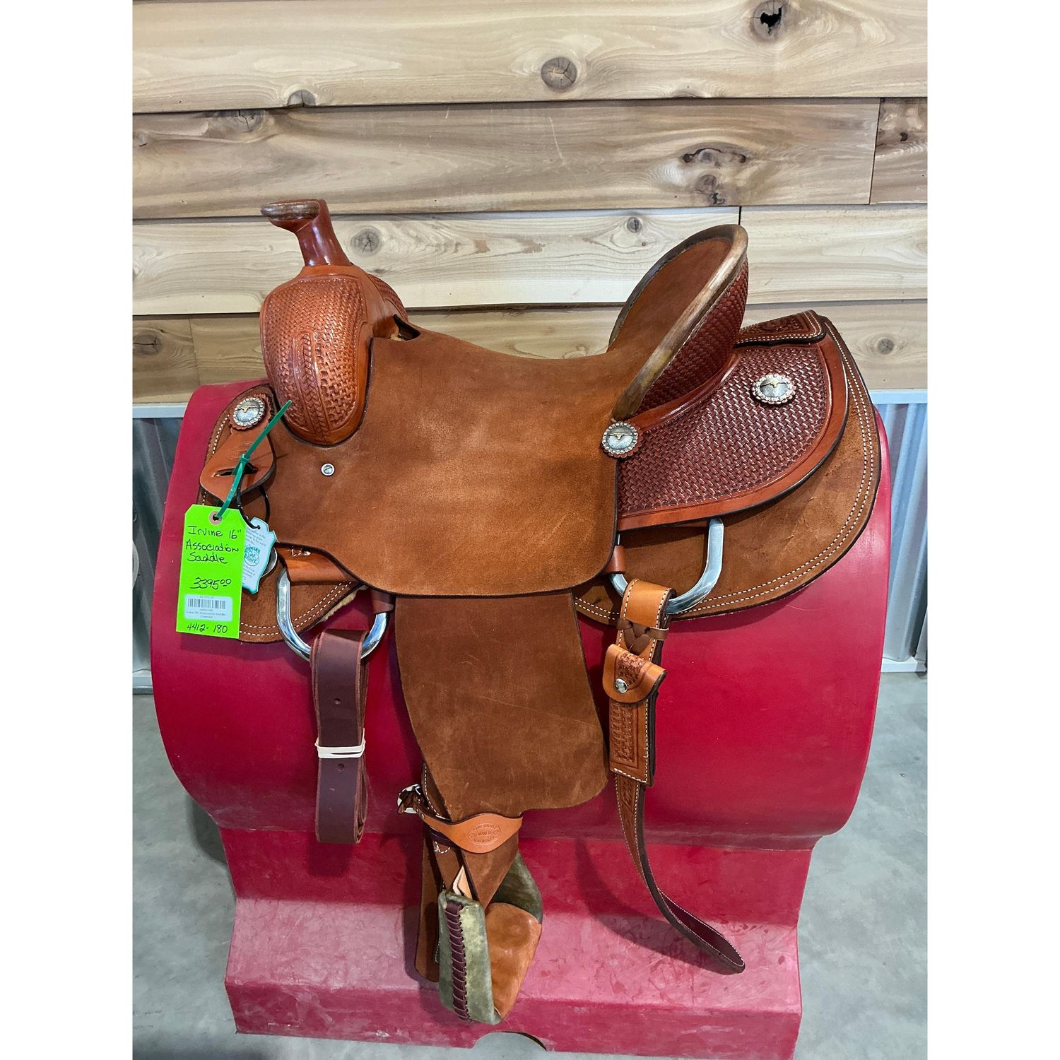 Irvine 16" Association Saddle - Chestnut