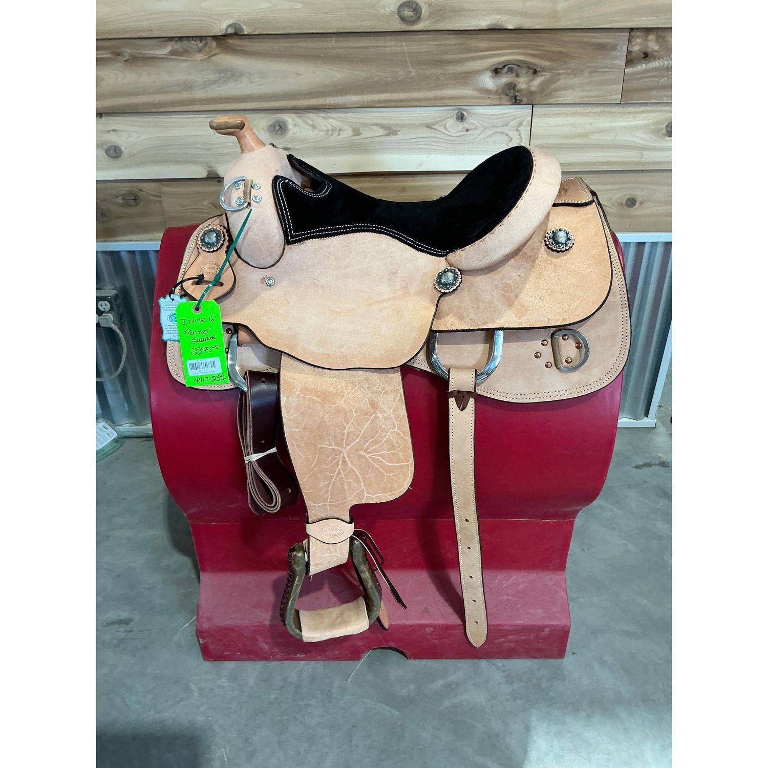 Irvine 16" Trainer Saddle - 4417-232