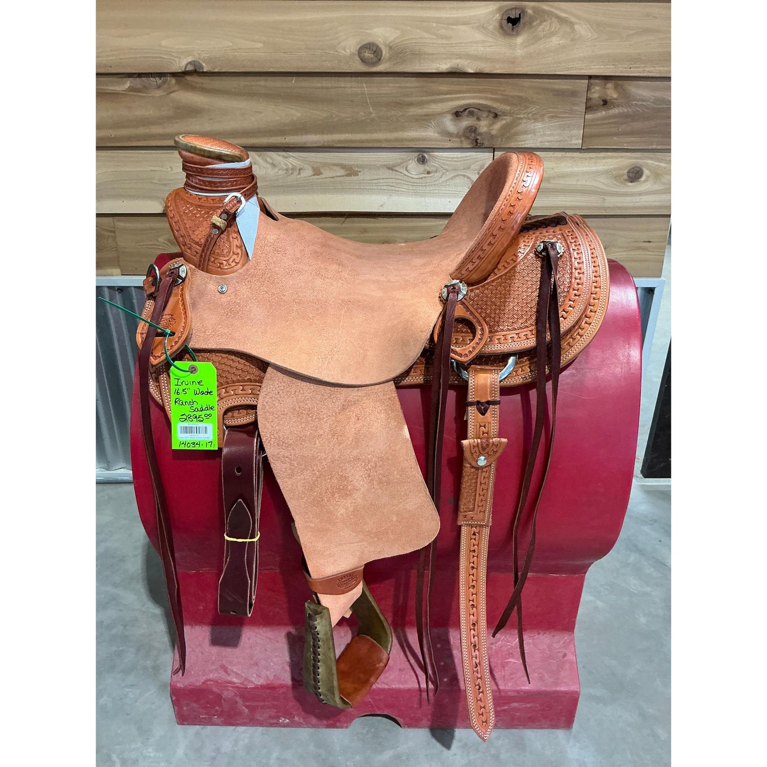Irvine 16.5" Wade Ranch Saddle - 14034-17