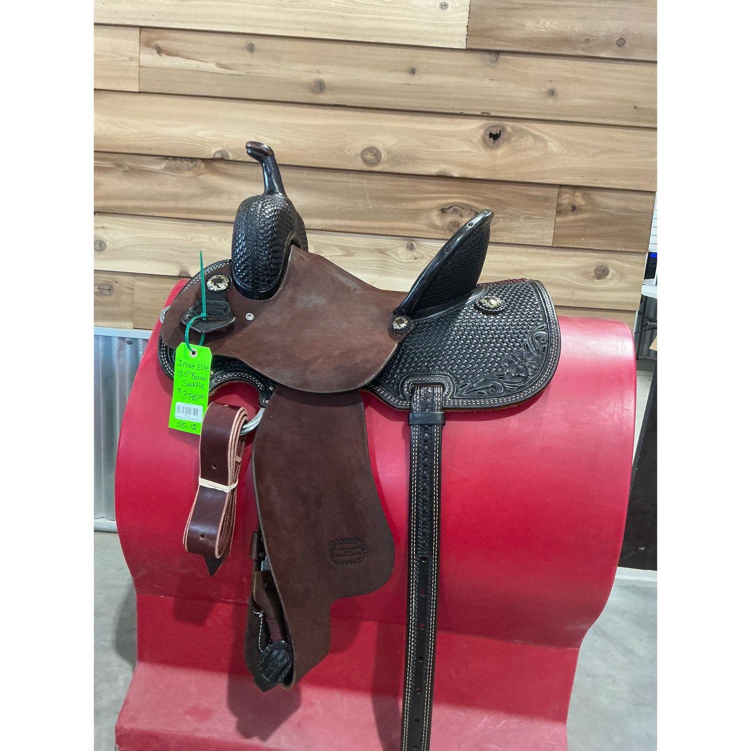 Irvine Elite 13.5" Barrel Saddle - 55-12