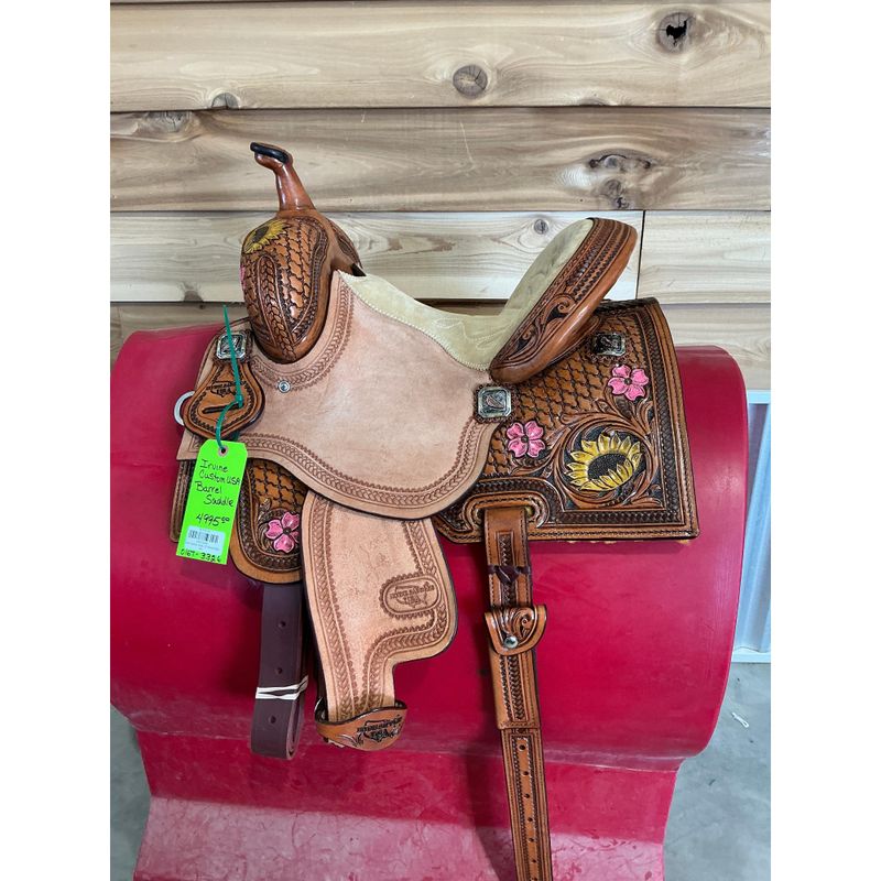 Irvine Custom USA 13" Barrel Saddle - 0167-3326