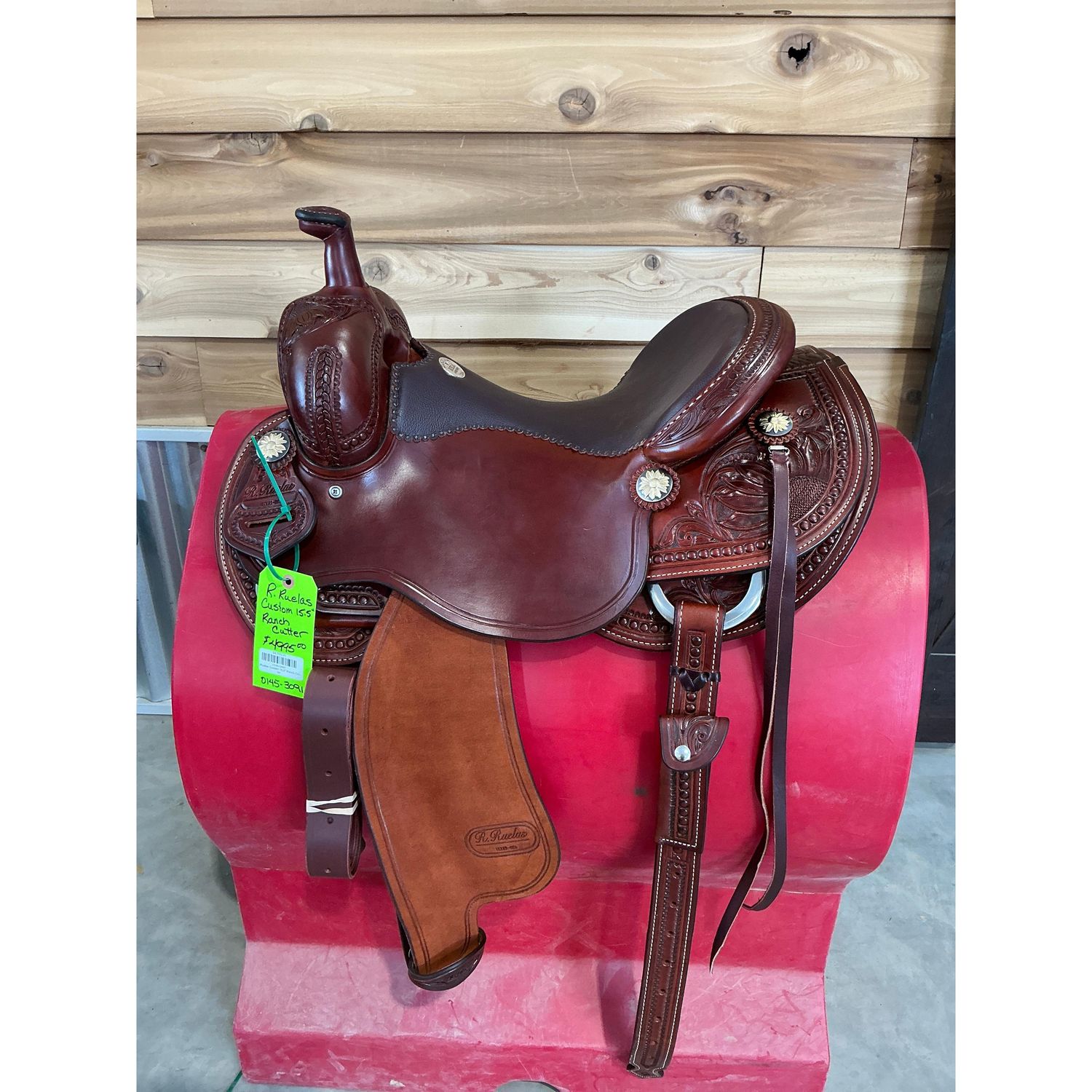 R.Ruelas Custom 15.5" Ranch Cutter