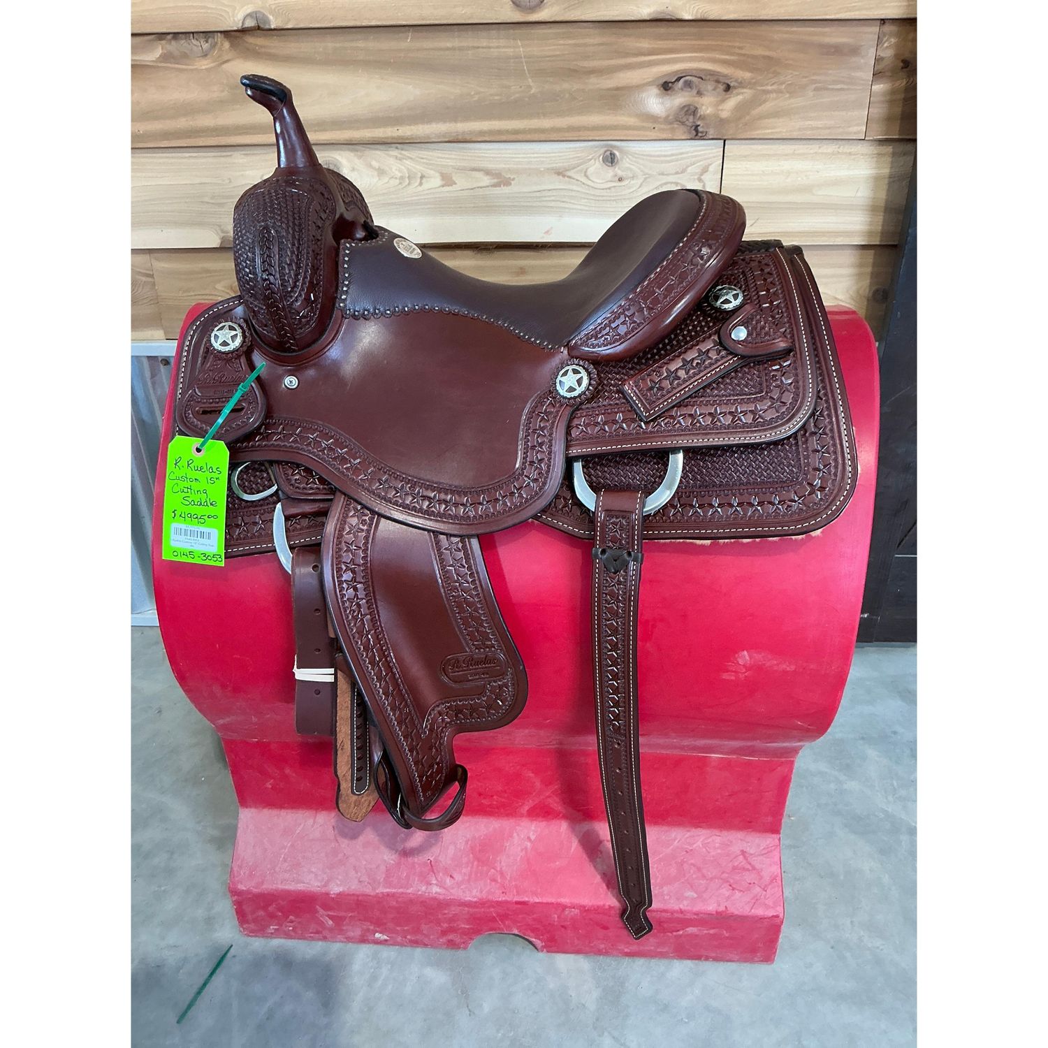 R.Ruelas Custom 15" Cutting Saddle