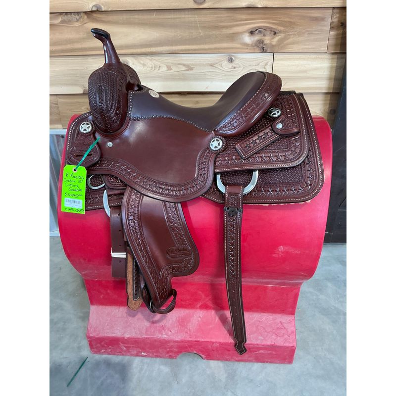 R.Ruelas Custom 15" Cutting Saddle