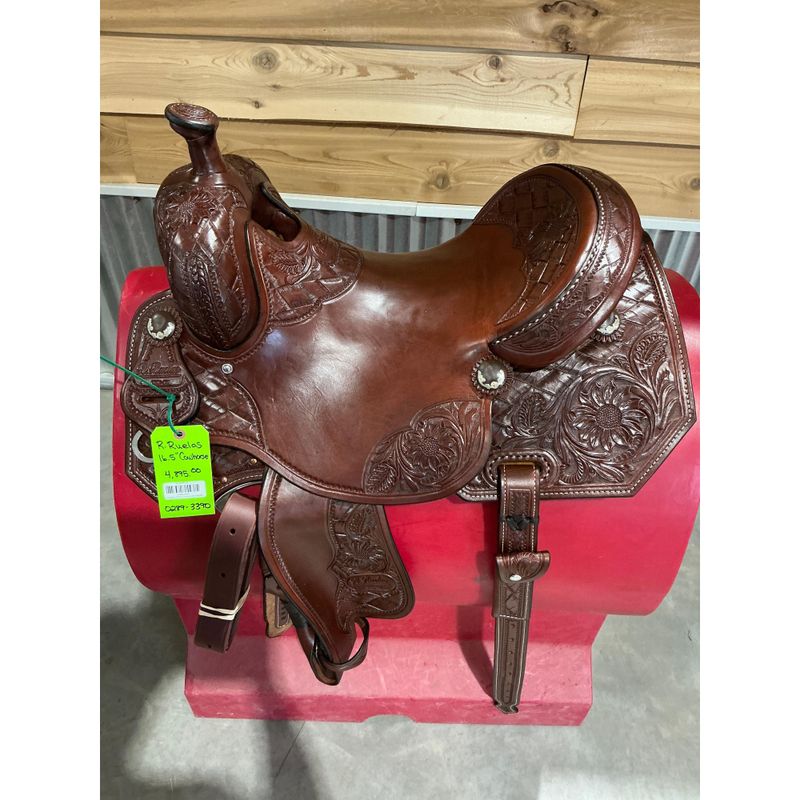 R. Ruelas 16.5" Cowhorse Saddle - 0289-3390