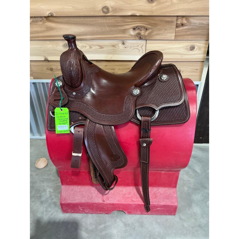 Irvine Custom 16.5" Cowhorse Saddle - 0125-3099