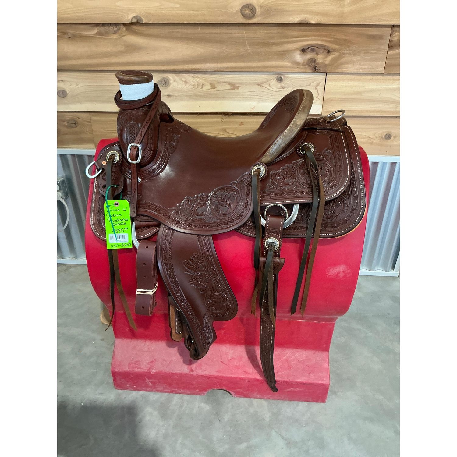 Irvine Custom 16" Buckaroo Saddle