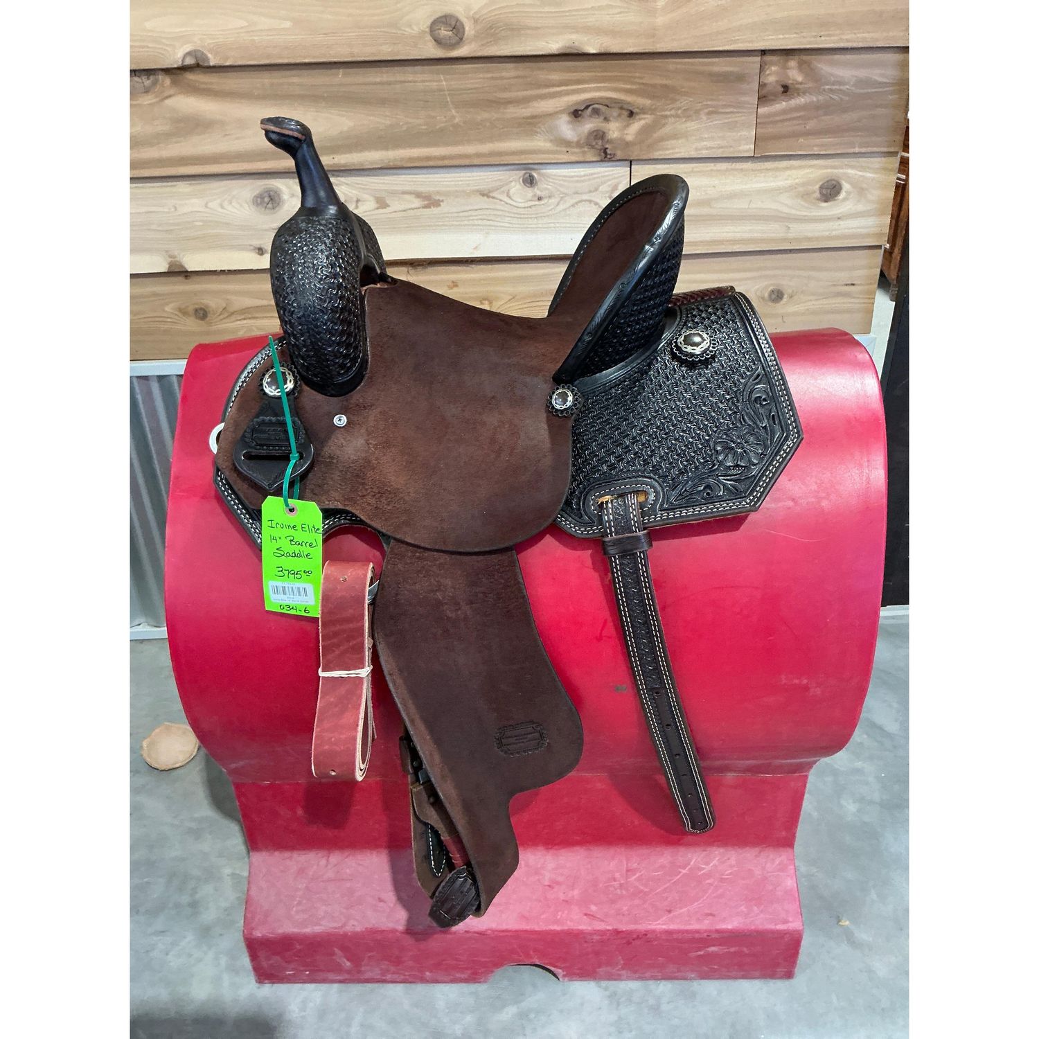 Irvine Elite 14" Barrel Saddle - 034-6