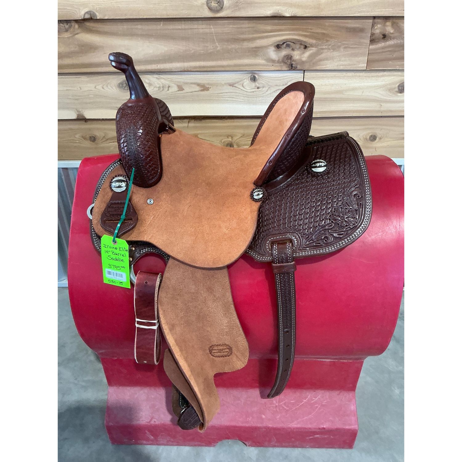 Irvine Elite 14" Barrel Saddle - 030-15