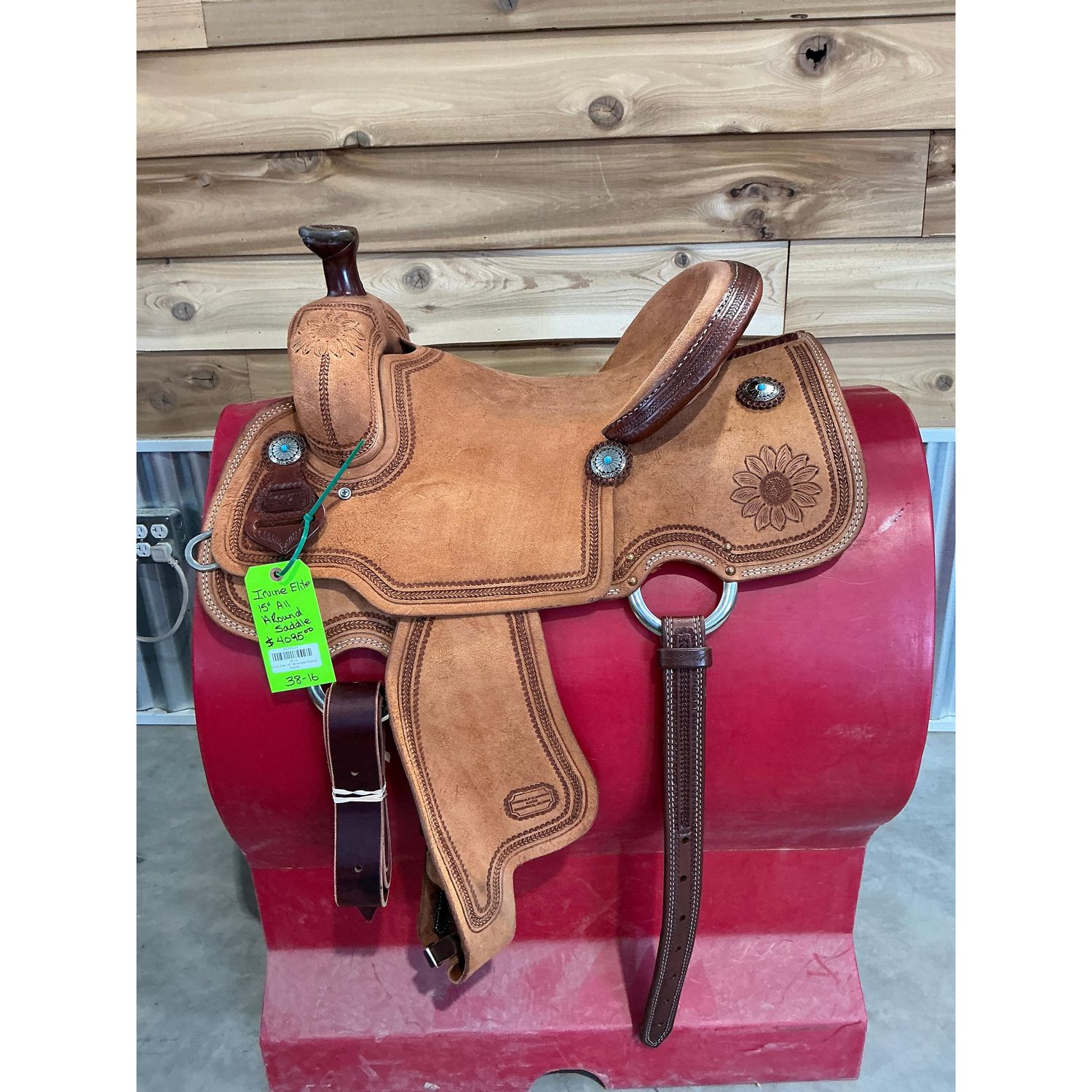 Irvine Elite 15" All Around Roping Saddle