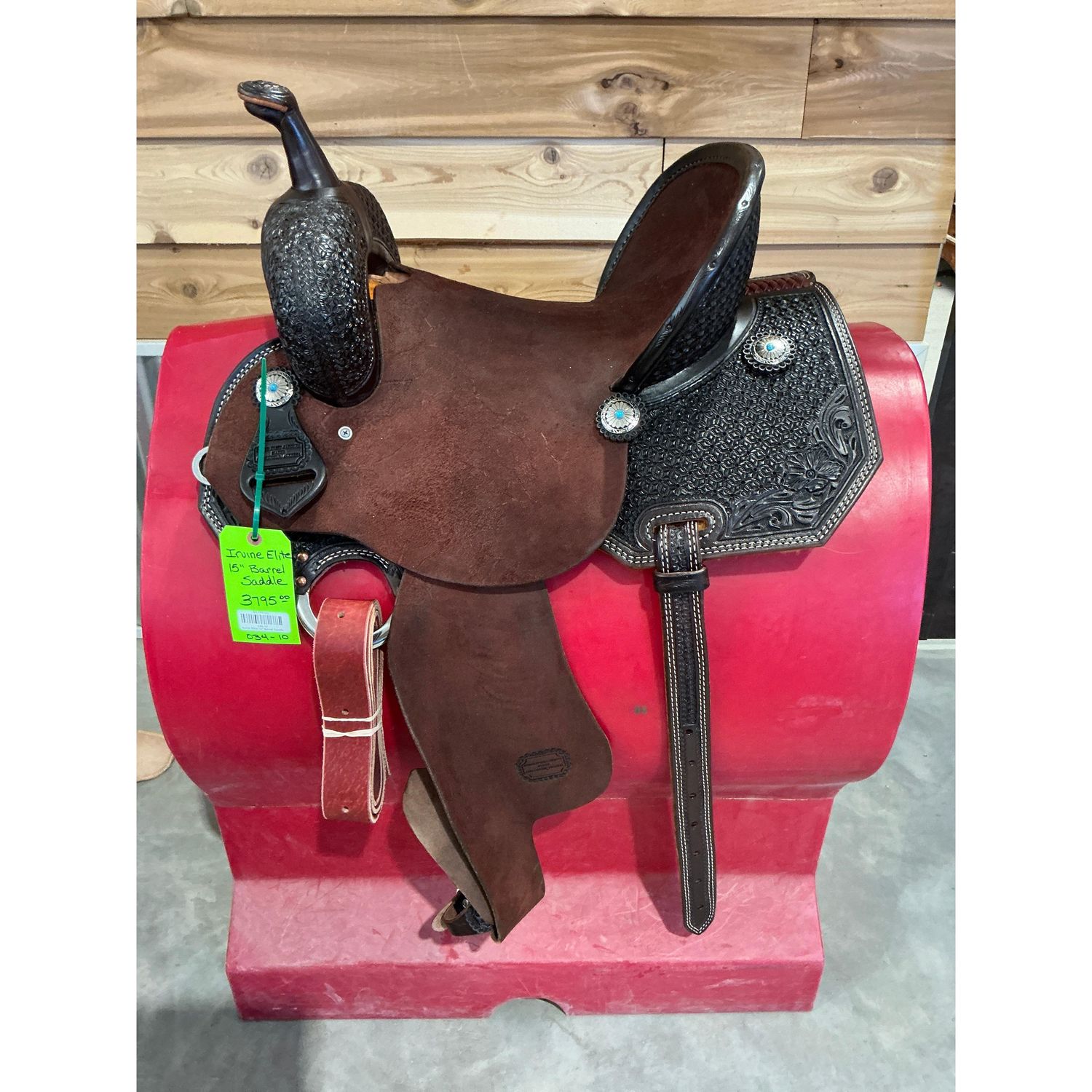 Irvine Elite 15" Barrel Saddle - 034-10