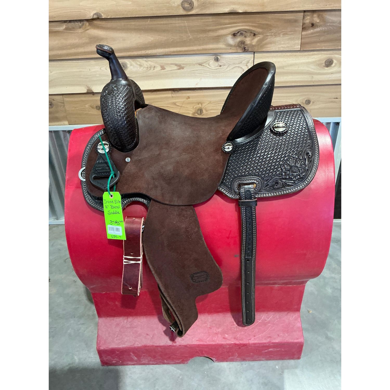 Irvine Elite 16" Barrel Saddle - 034-7