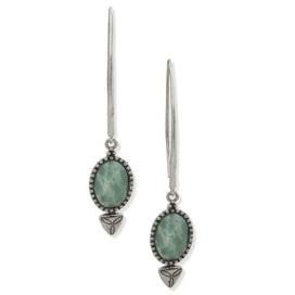 Lainey Wilson Half Hoop Turquoise Earrings