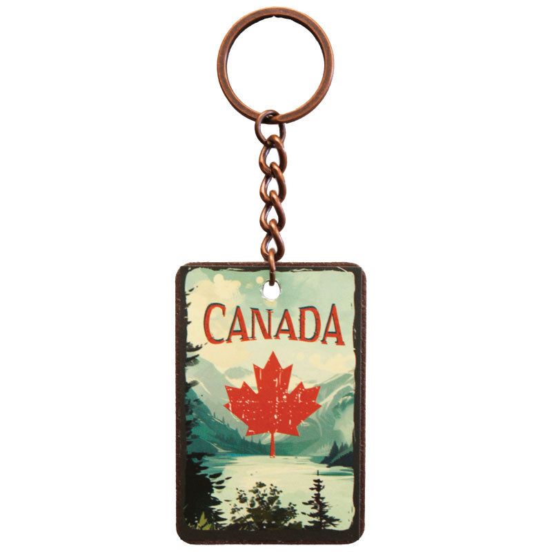 KC Gifts Key Chain Maple Leaf Canada