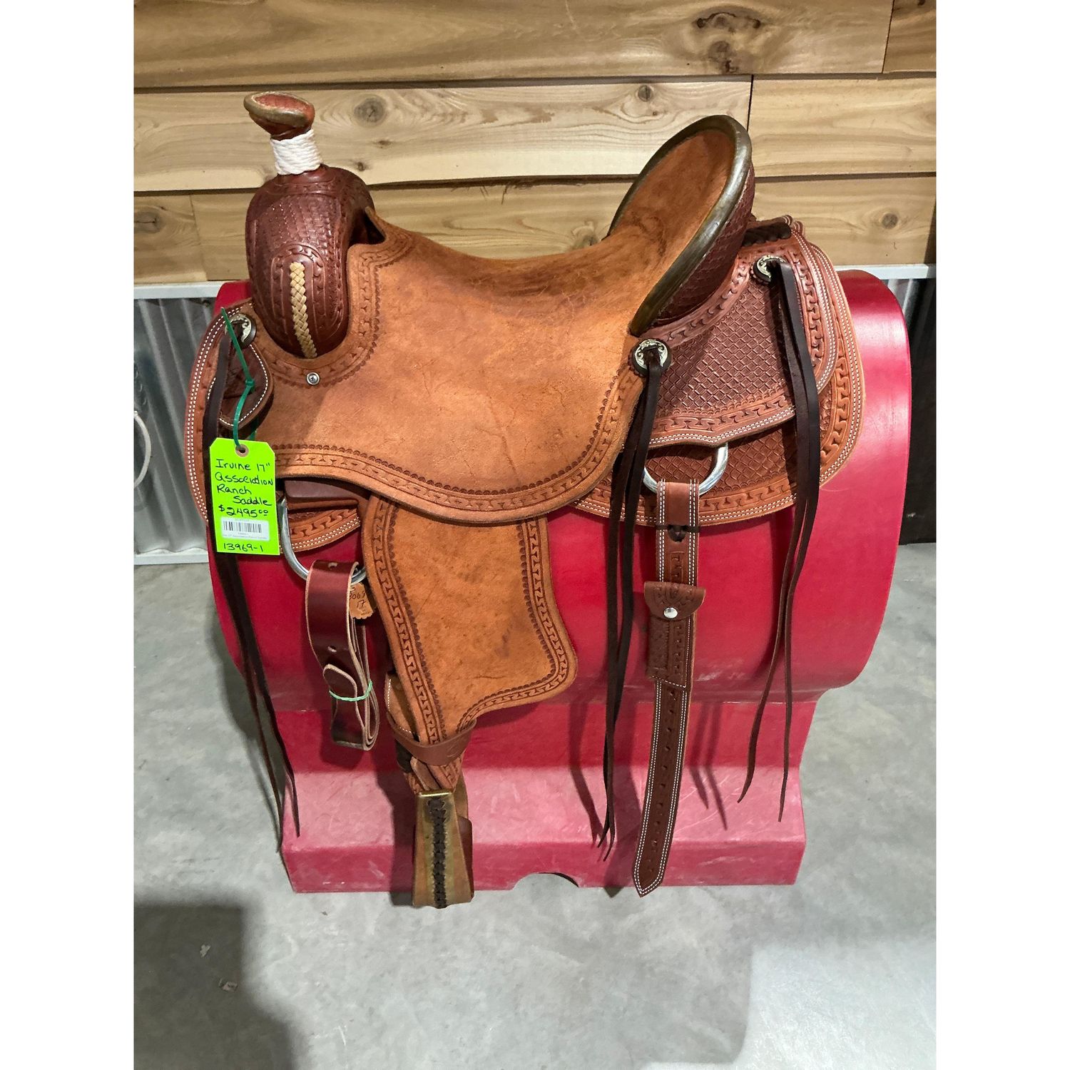 Irvine 17" Association Ranch Saddle - 13969-1