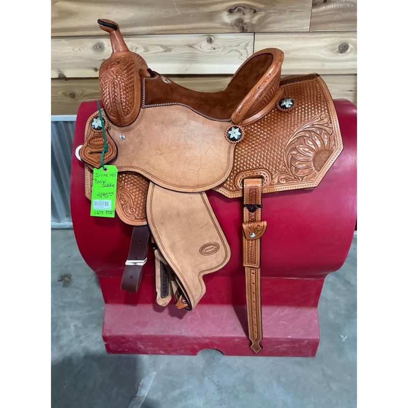Irvine Custom 14.5" Barrel Saddle - 0273-3327