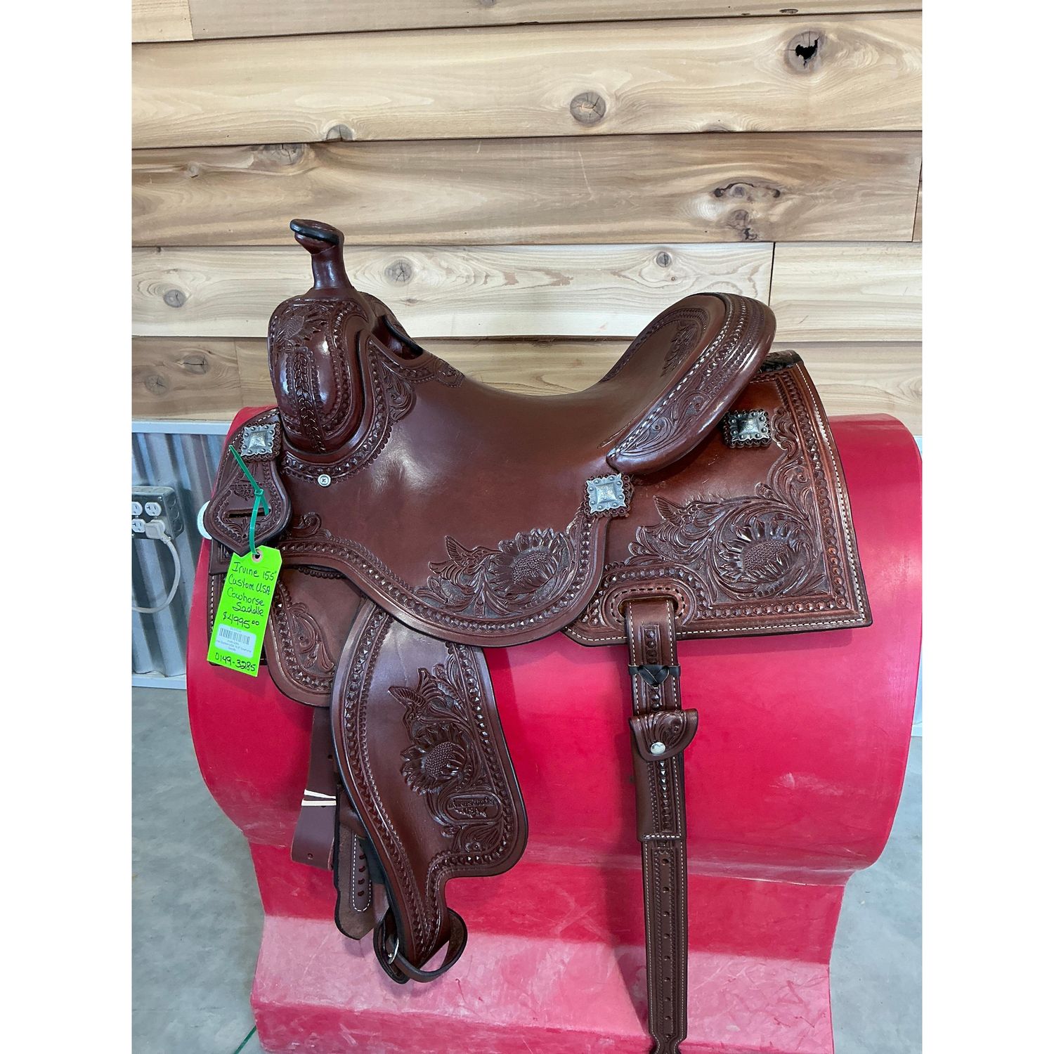 Irvine Custom USA 15.5" Cowhorse Saddle - 0149-3285