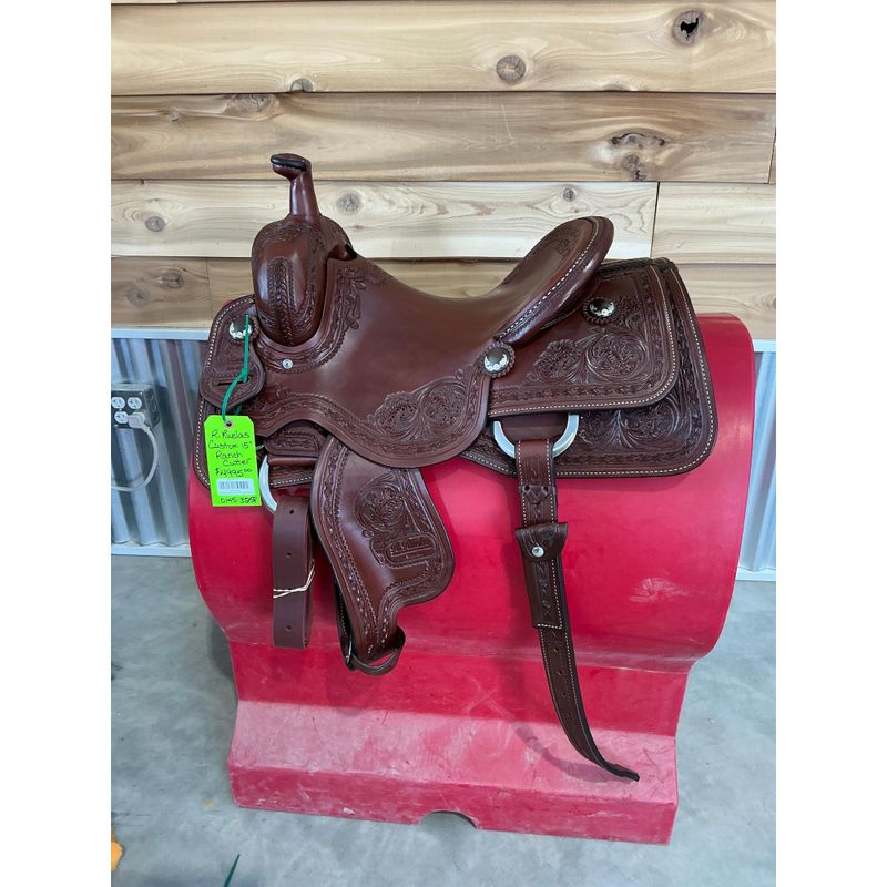 R. Ruelas Custom 15" Ranch Cutter