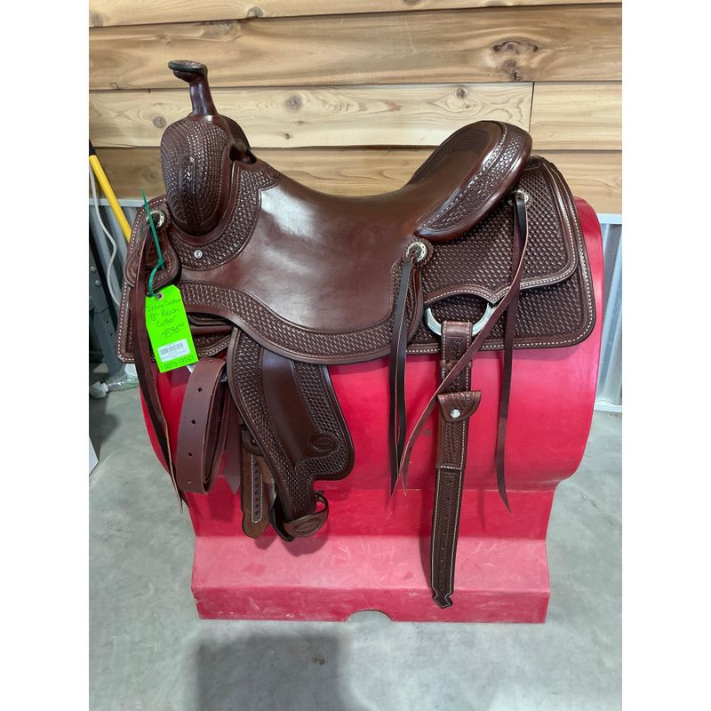 Irvine Custom 18" Ranch Cutter Saddle