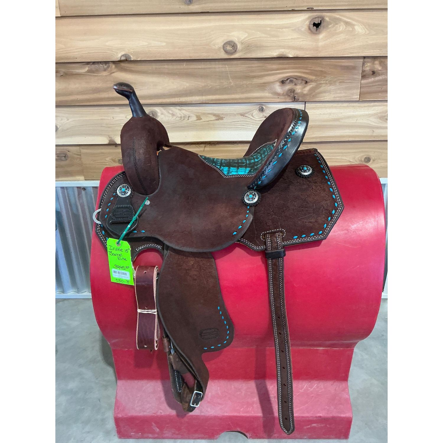 Irvine Elite 15" Barrel Saddle-Gator Inlay Seat - 030-8
