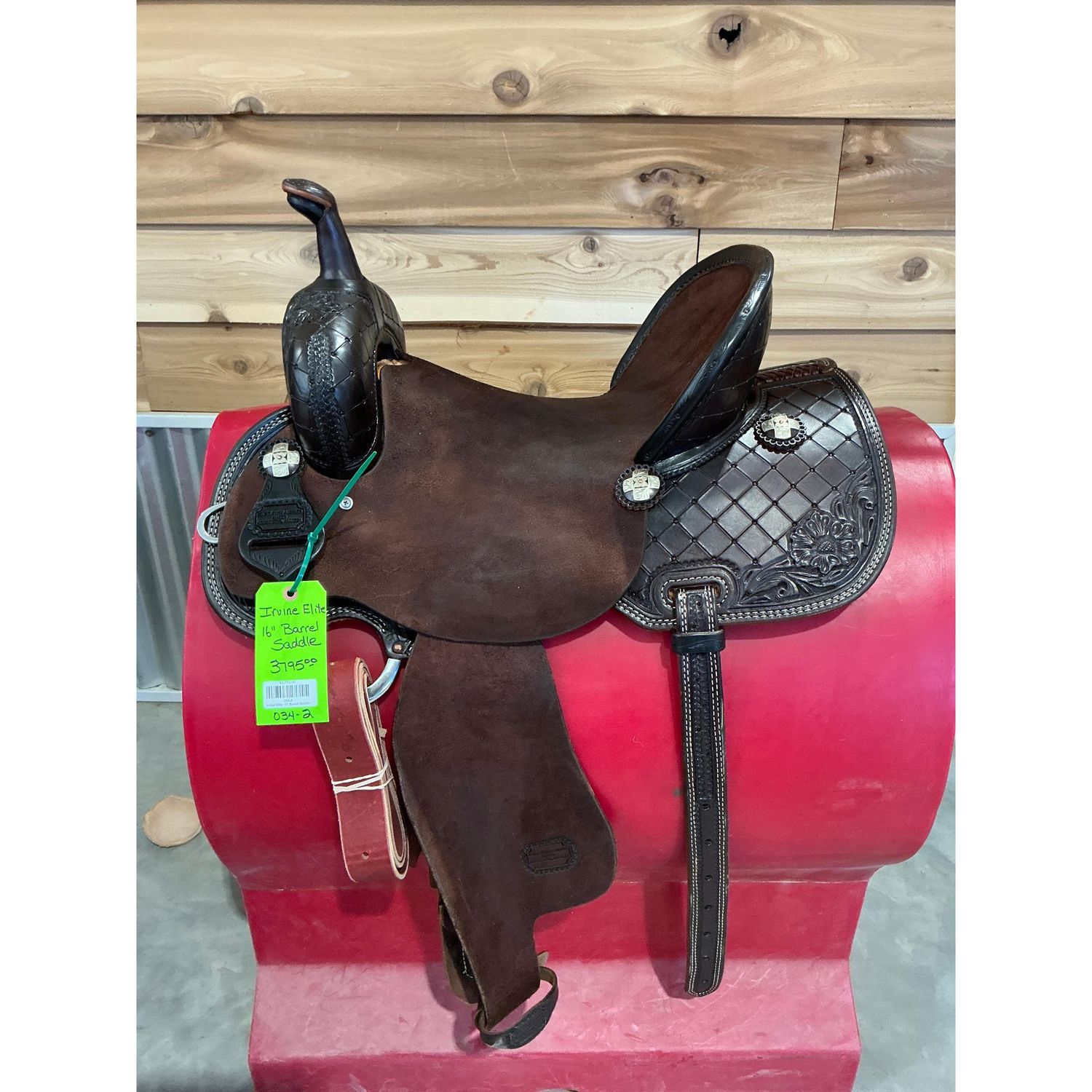 Irvine Elite 16" Barrel Saddle - 034-2