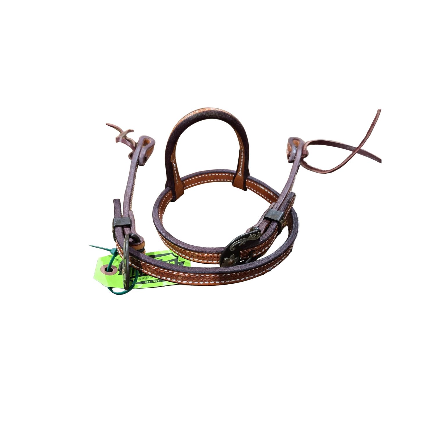 Irvine Slip Ear Head Stall - Fancy Buckle