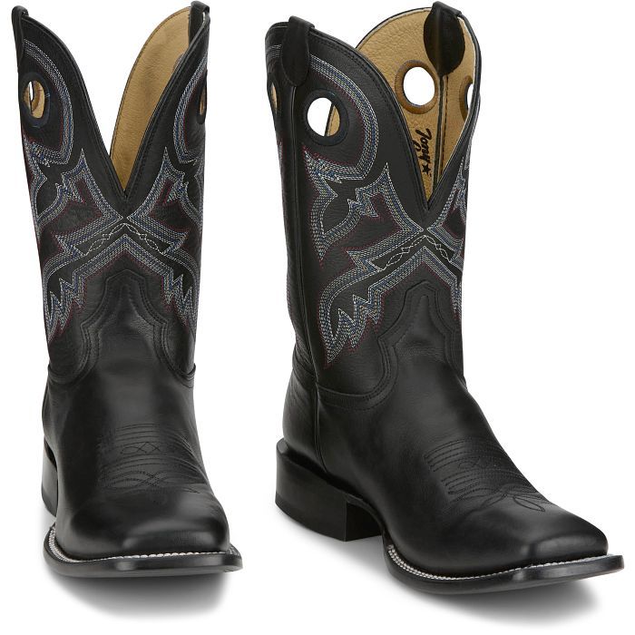 Tony Lama Men's Lars 11" Western Boot- Black