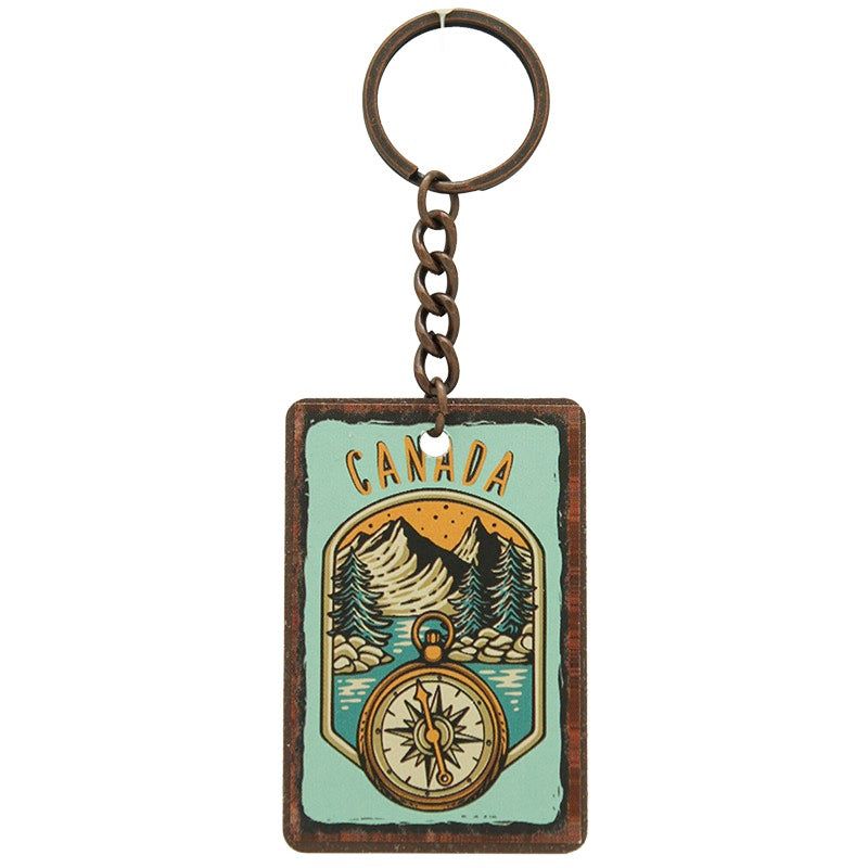 KC Gifts Key Chain Canada Compass