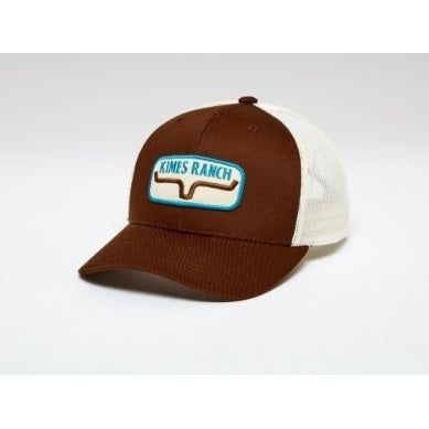 Kimes Rolling Trucker Cap - Brown