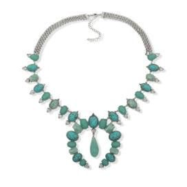 Lainey Wilson Western Turquoise Embellished Necklace