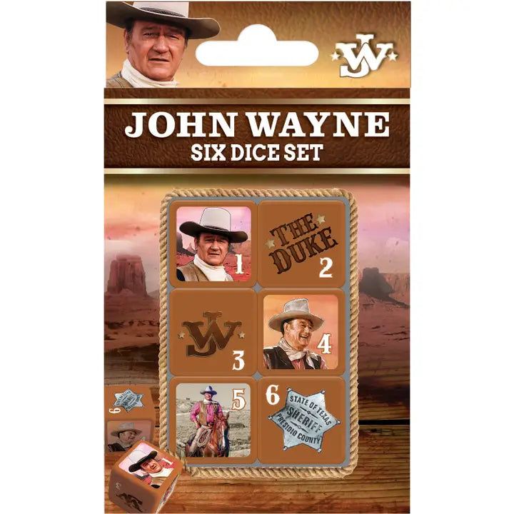 John Wayne Dice Set