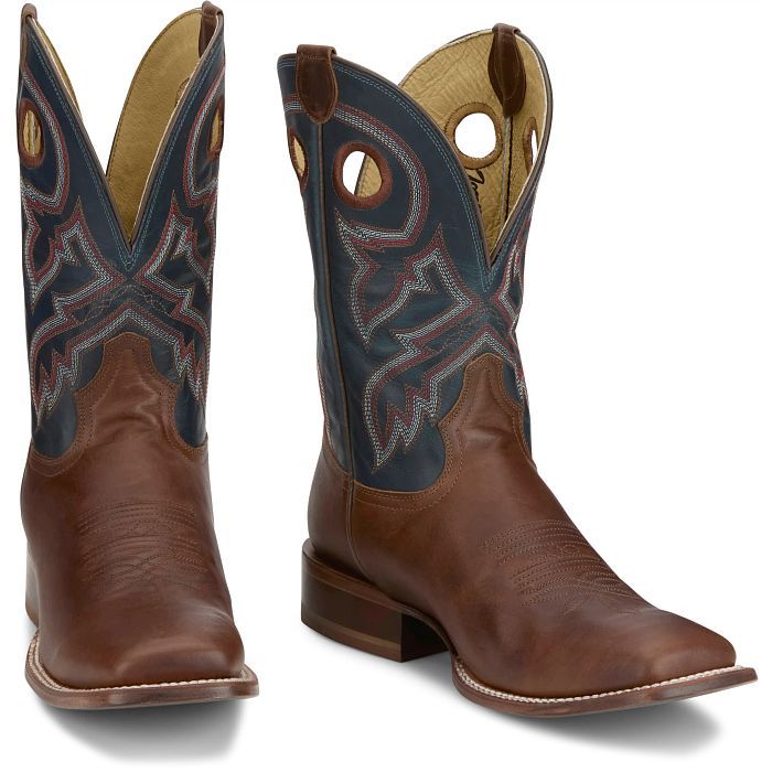Tony Lama Men's Lars 11" Western Boot- Honey Brown