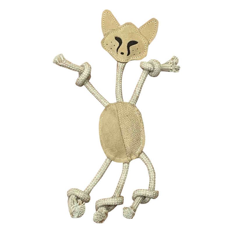 Jute &amp; Rope Fox 14"L x4"W