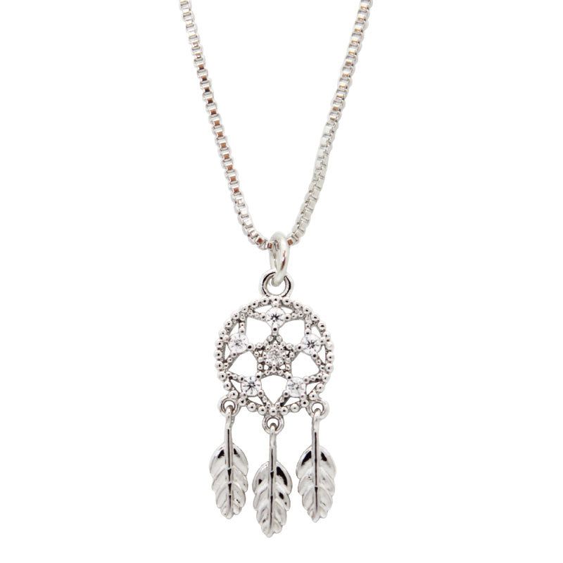 KC Gifts Dream Catcher Necklace- Glam