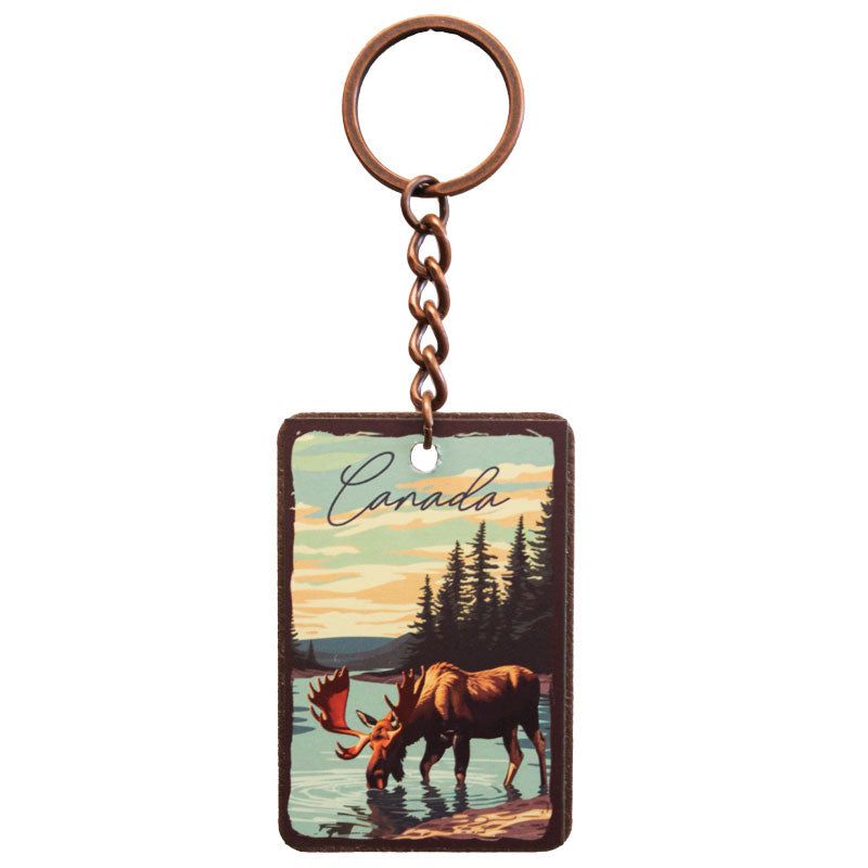 KC Gifts Key Chain Canada Moose