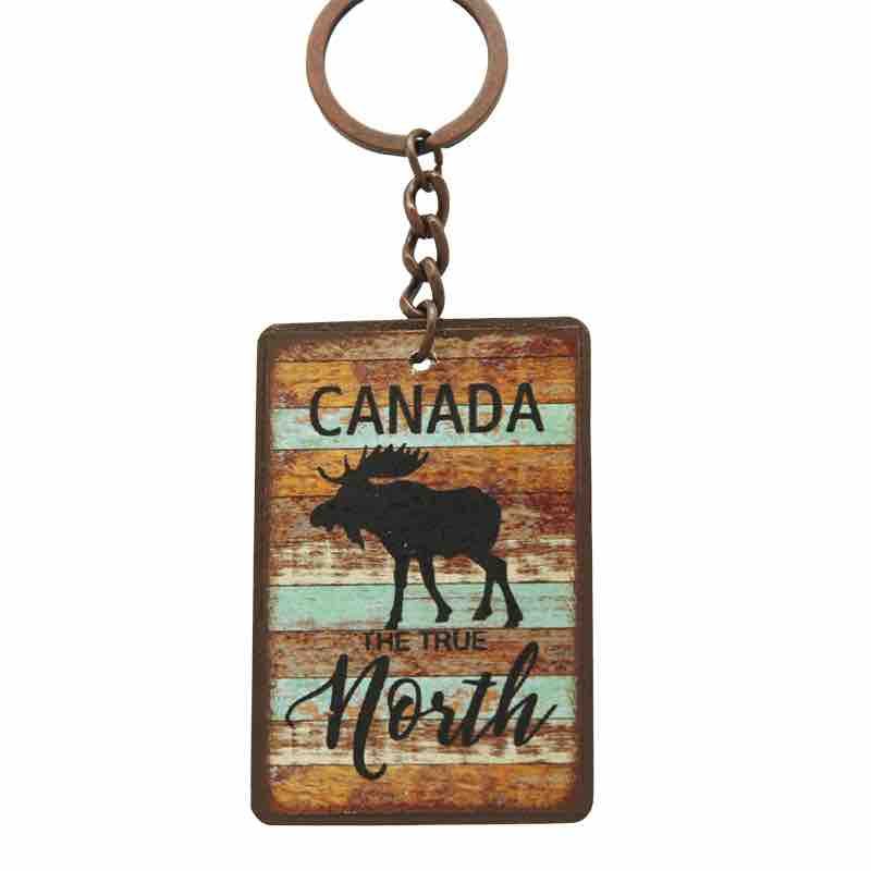 KC Gifts Key Chain True North Moose