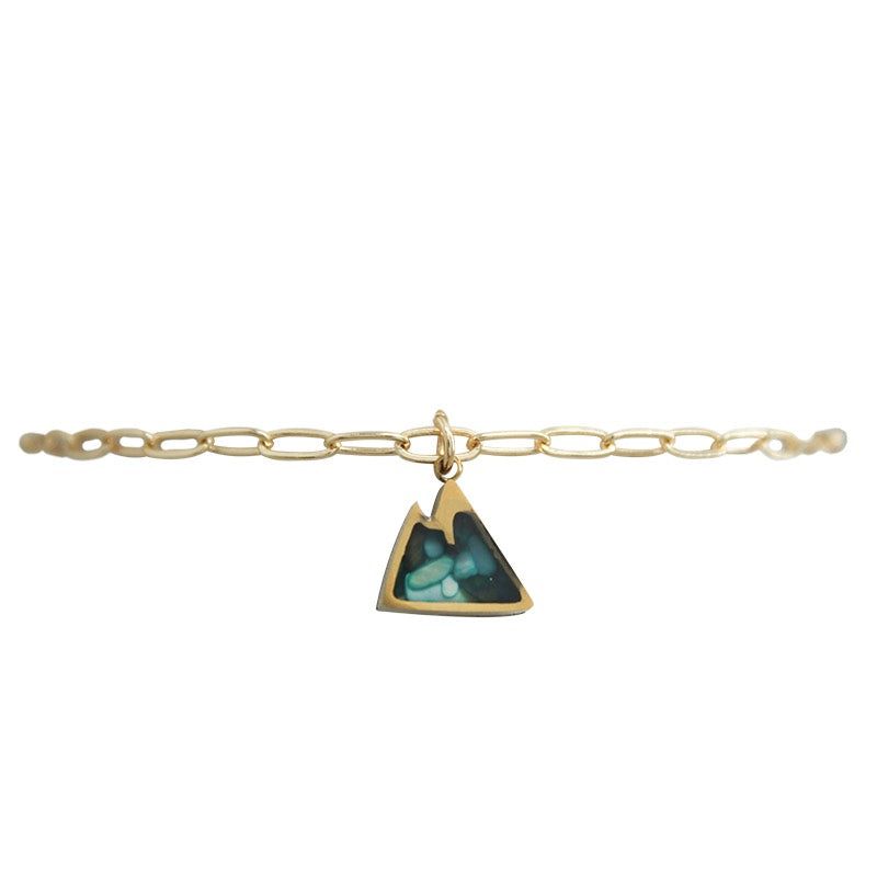 KC Mountain Stone Bracelet- Green