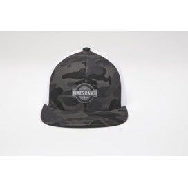 Kimes Signage Hat Black Camo One Size Unisex