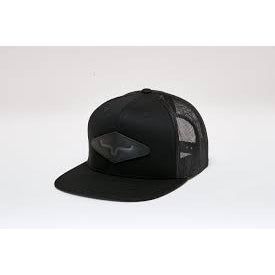 Kimes Yearly Trucker Cap - Black/Black